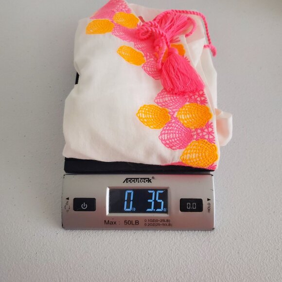 Lilly Pulitzer Womens Amelia Island Tunic Top Size S Embroidered Tasseled Beach - Picture 8 of 9